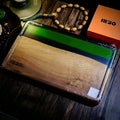 Forest Wood Resin Tray