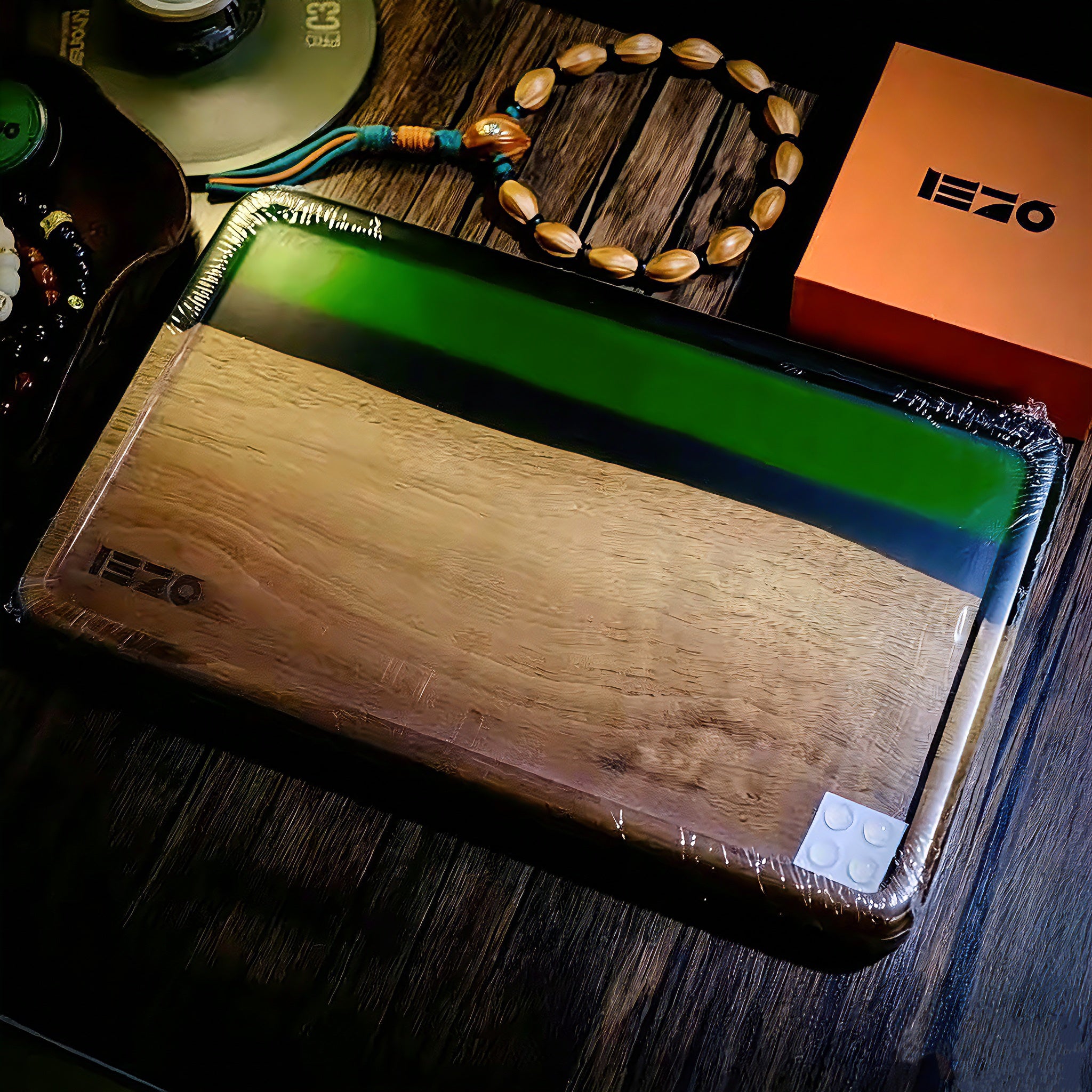 Forest Wood Resin Tray