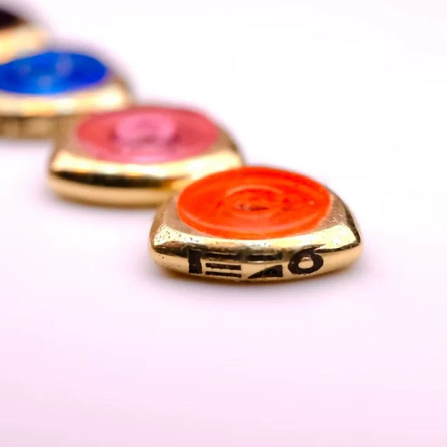 Gold-Copper Bead Spacer
