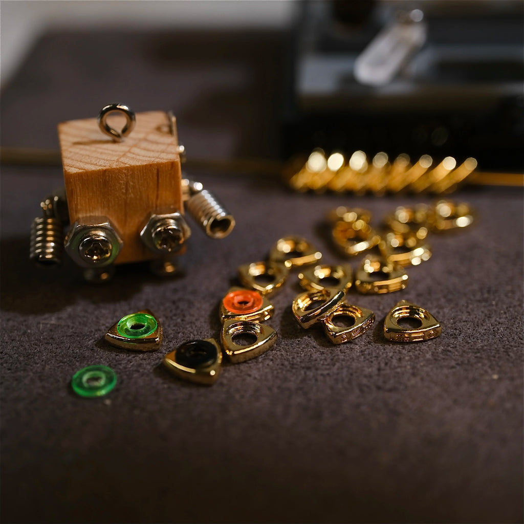 Gold-Copper Bead Spacer