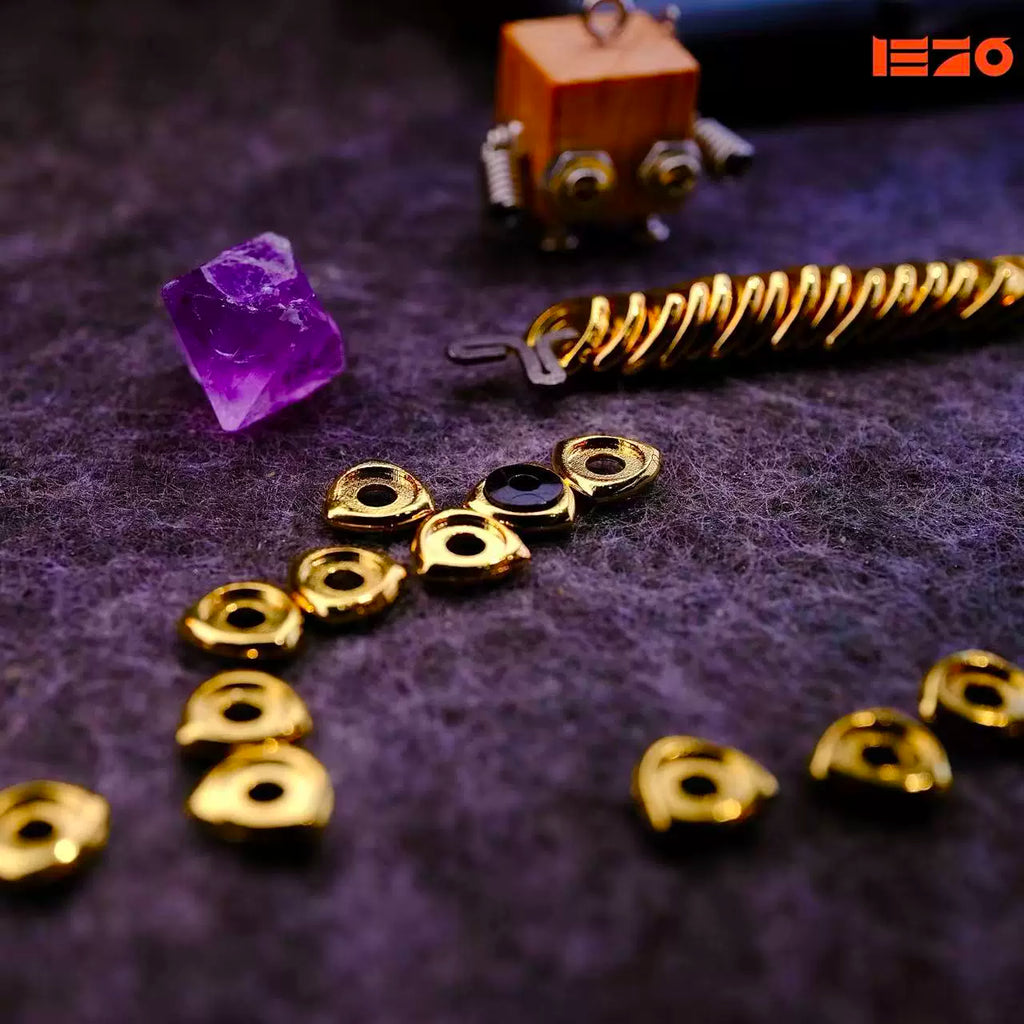 Gold-Copper Bead Spacer