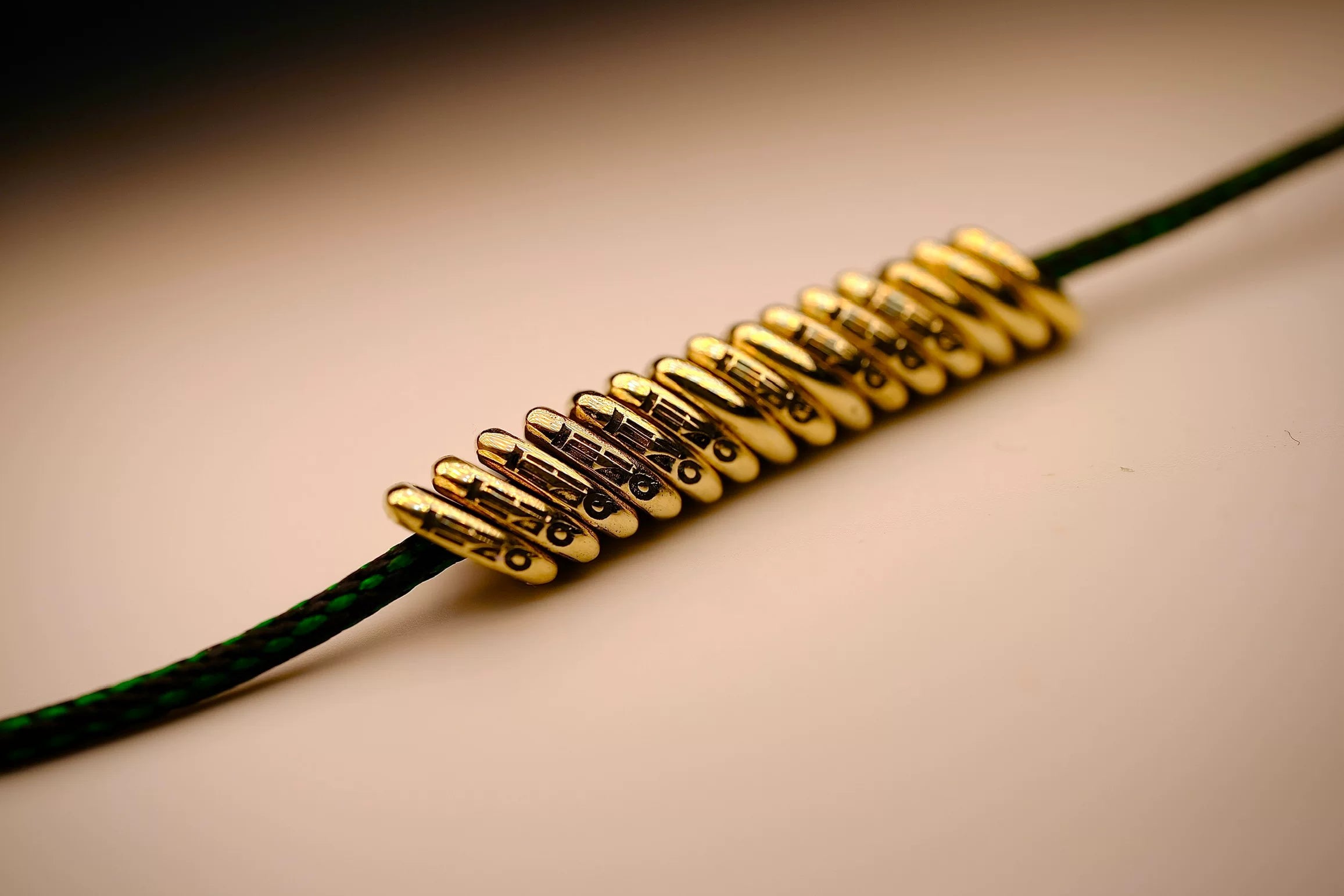 Gold-Copper Bead Spacer