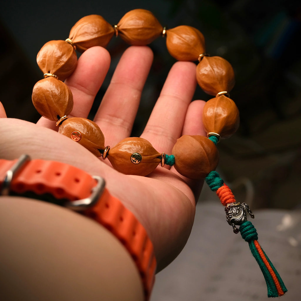 Gold-Copper Bead Spacer